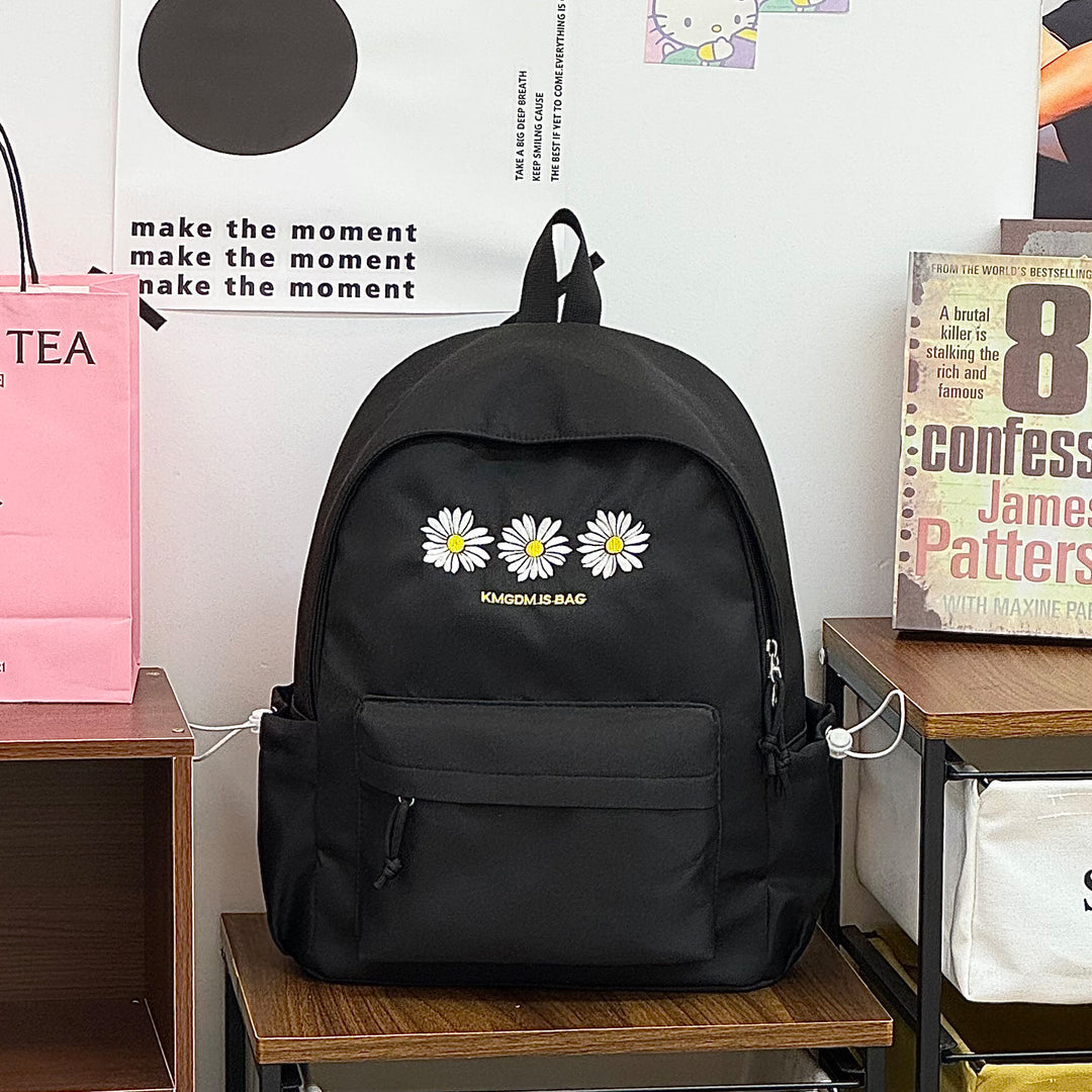 Embroidered Floral Backpack Kalsten