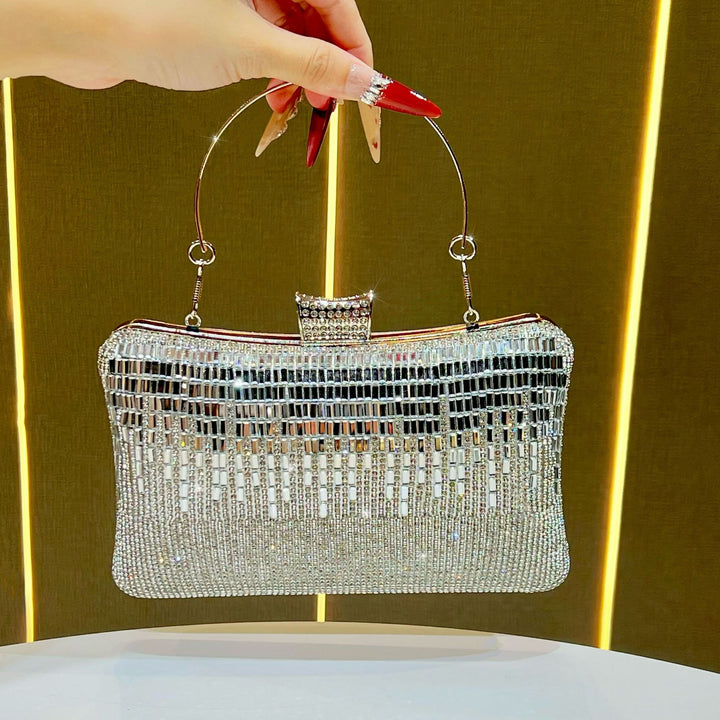 Decorative Crystal Clutch