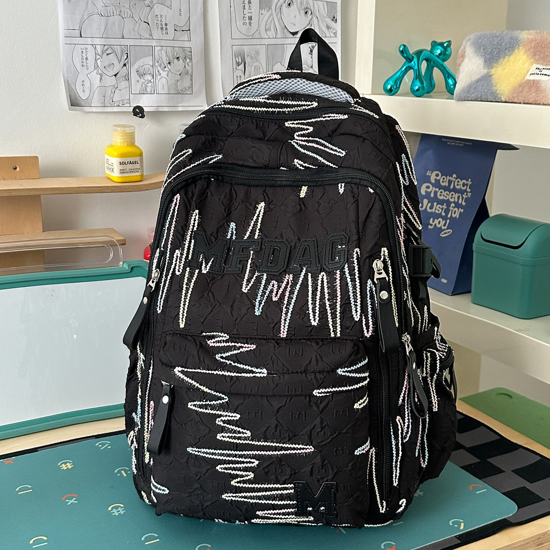 Decorative Graphic Backpack Kalsten