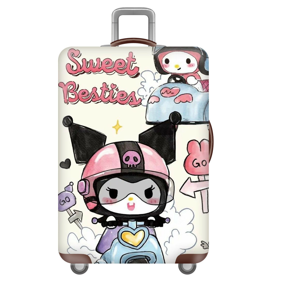 Unisex Hard-shell luggage with playful Snoopy motif Kalsten
