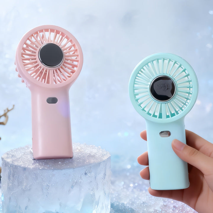 Women Portable Handheld Fan with Cooling Function Kalsten