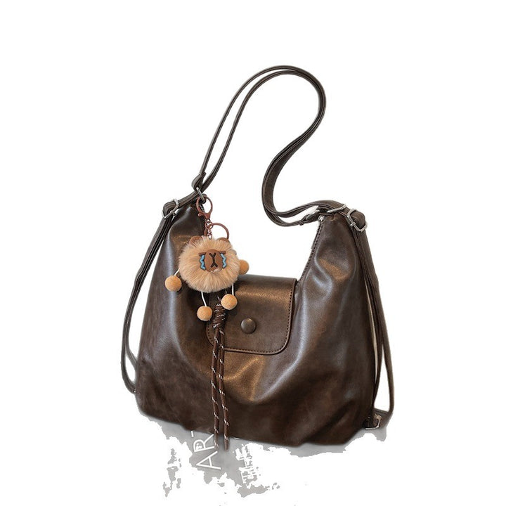 Modern shoulder bag with practical flap closure Kalsten