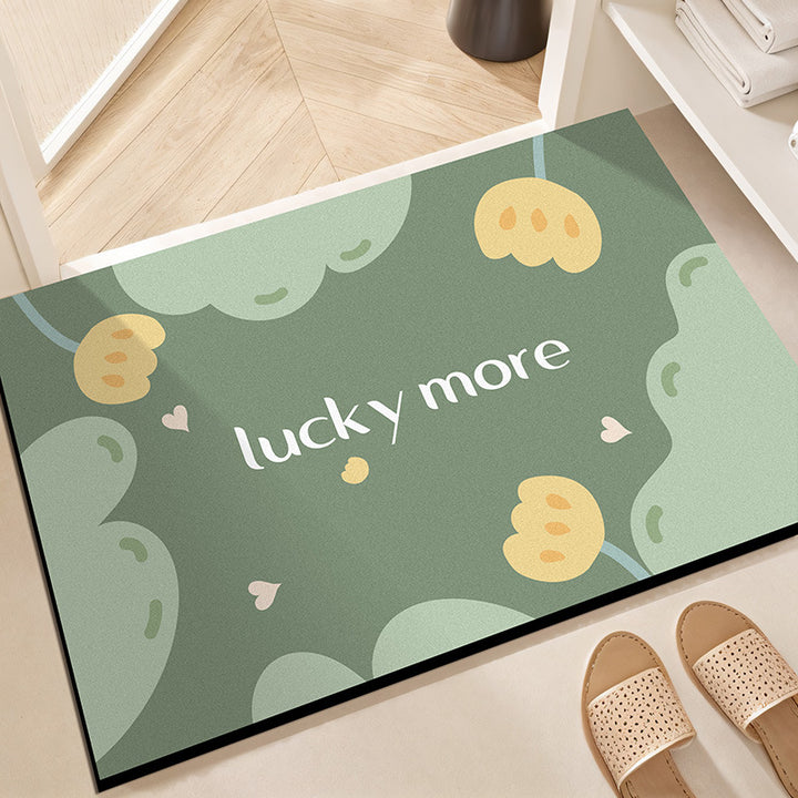 Floral Decorative Entry Mat