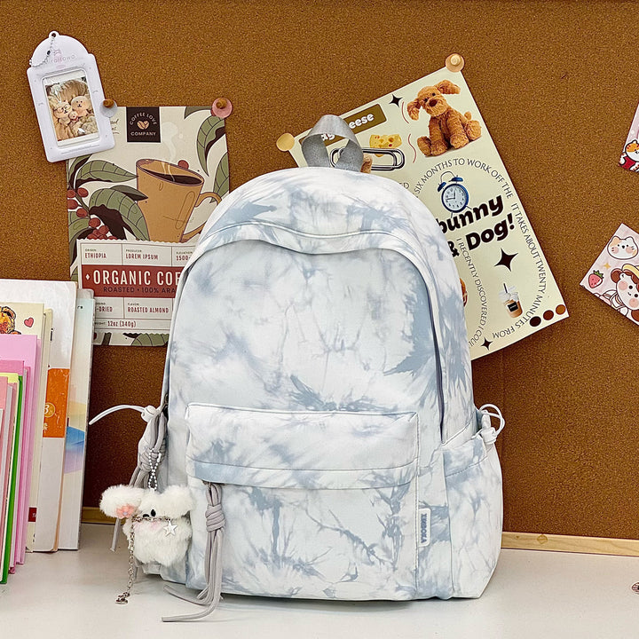 Trendy Tie-Dye Patterned Backpack Kalsten