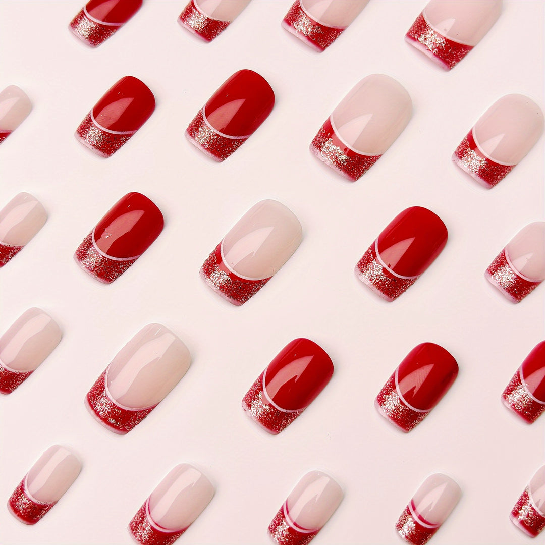 Elegant French Tip Nail Art Kalsten
