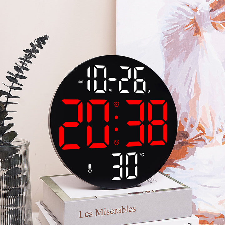 Digital wall clock with temperature and hygrometer function Kalsten