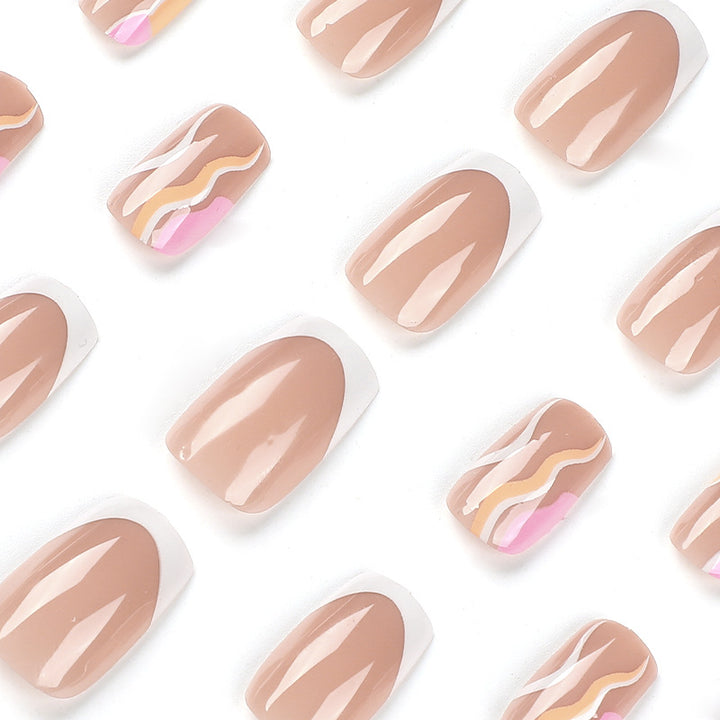 Artful nail art with modern gradients and creative designs Kalsten