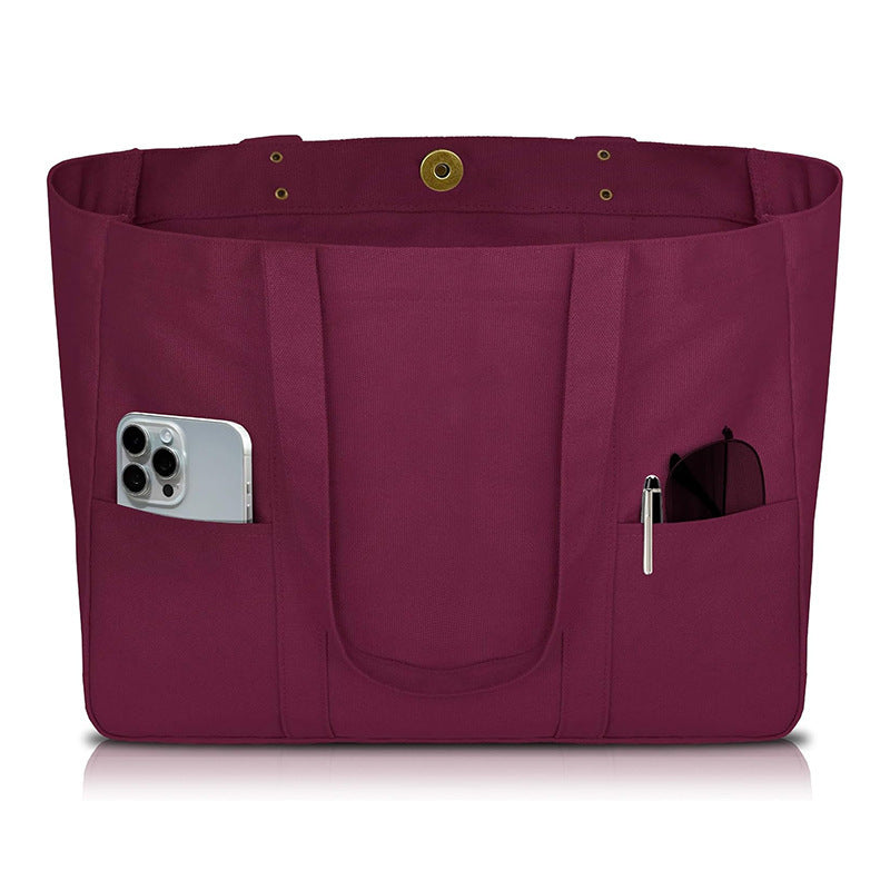 Multifunctional and Spacious Shopping Bag with Practically Designed Compartments Kalsten
