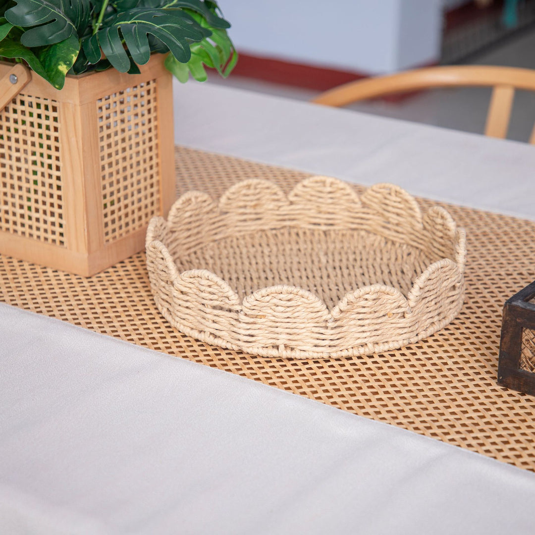 Decorative Woven Serving Trays Kalsten