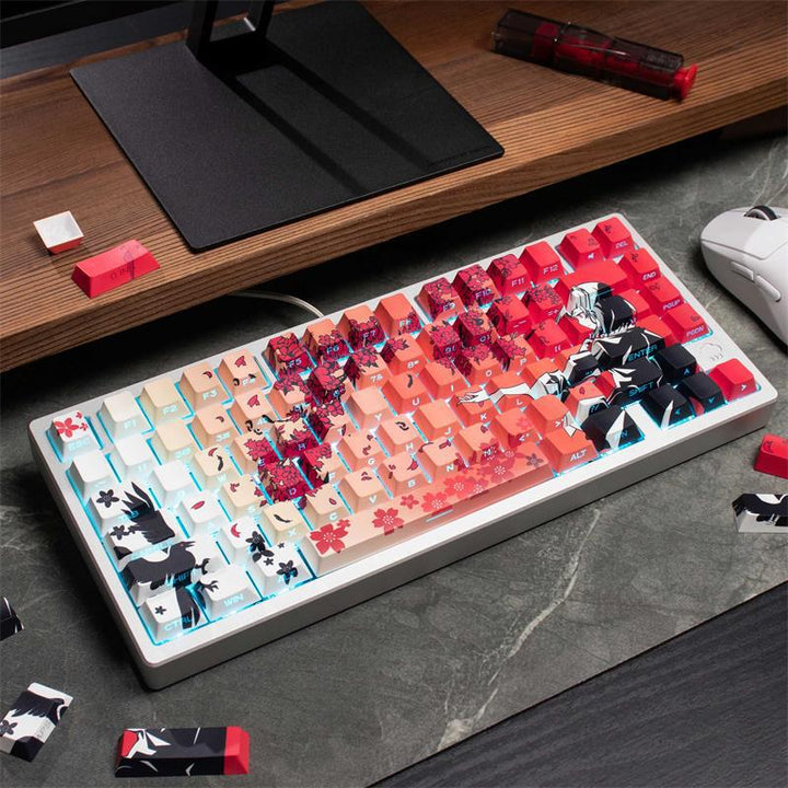 Custom Anime-Themed Mechanical Keyboard Kalsten
