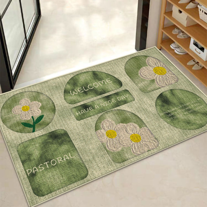 Decorative Star-patterned Bath Mat Kalsten