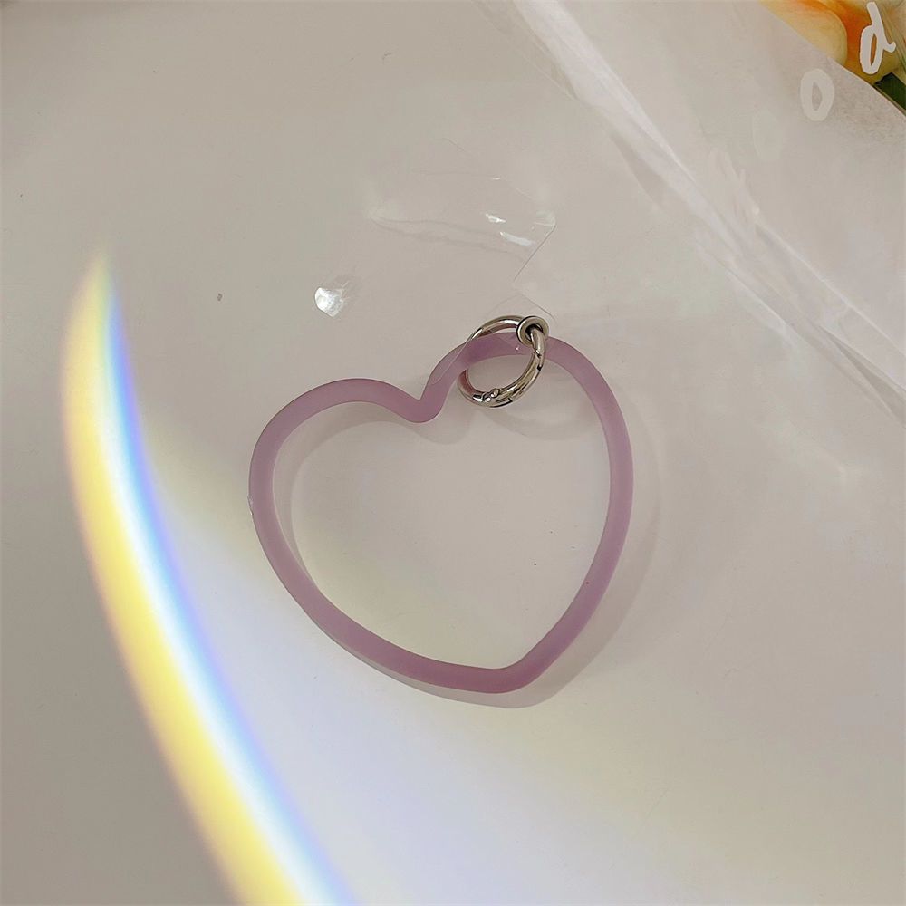 Heart-Shaped Silicone Keyring Kalsten