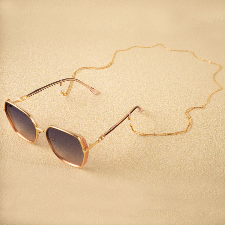 Elegant Paperclip Style Eyewear Chain Kalsten