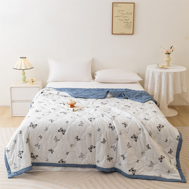 Women Cozy Blanket with Playful Bow Design Kalsten