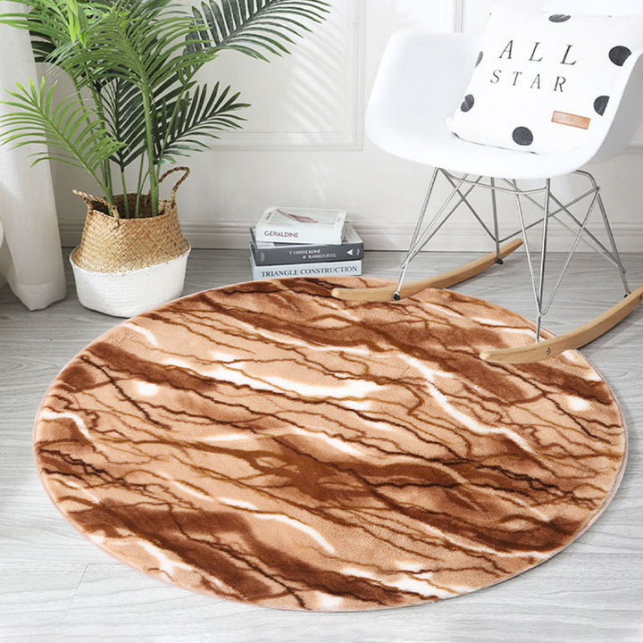 Soft Plush Round Area Rug for Home