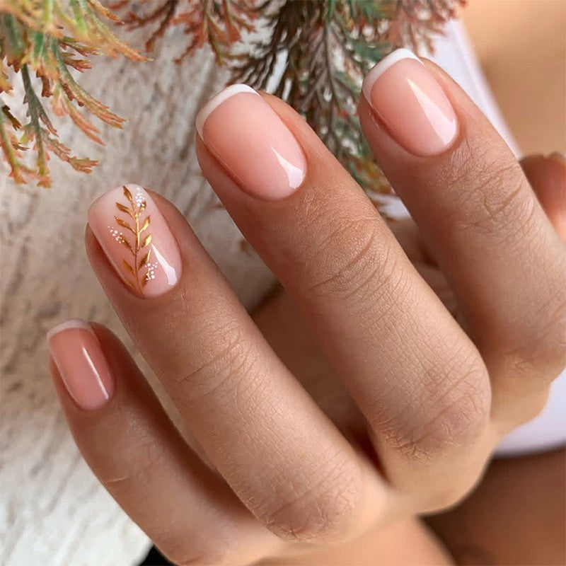 Luxury Glossy Press-On Nail Set Kalsten