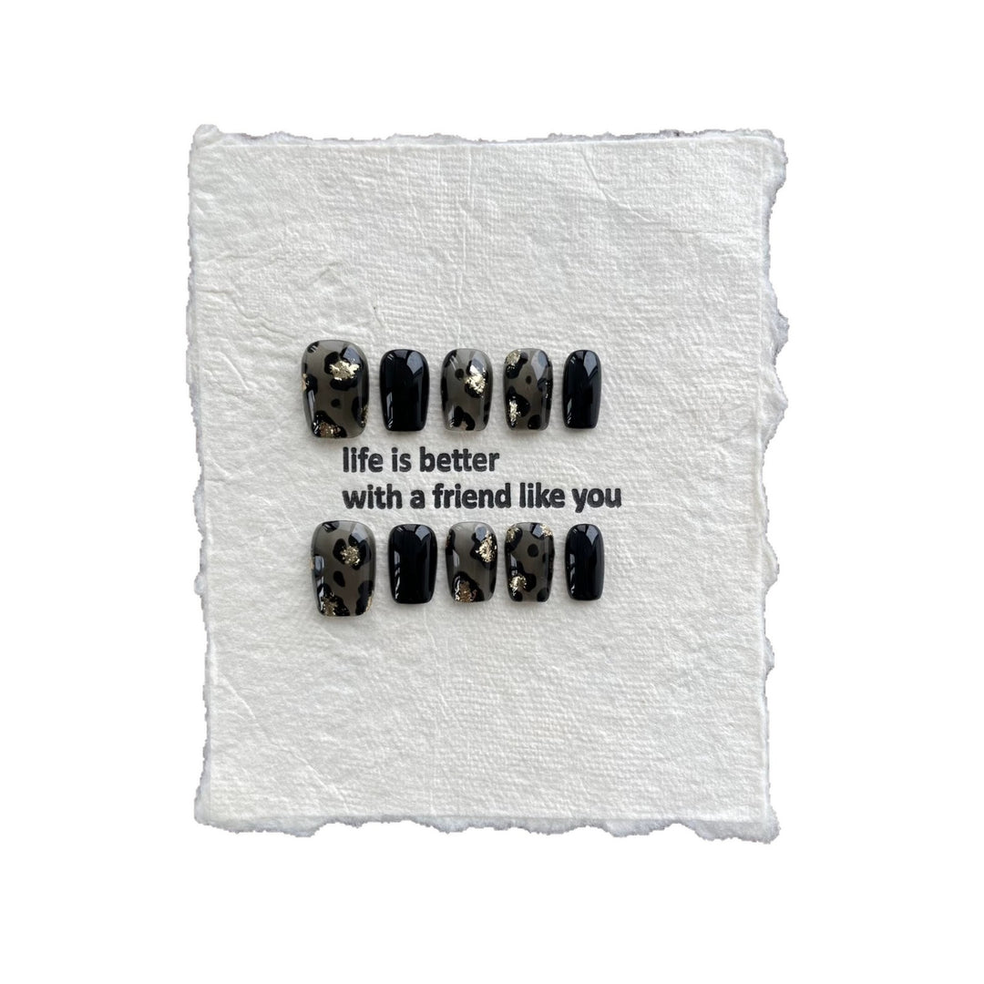 Artisanal Animal Print Press-On Nail Set
