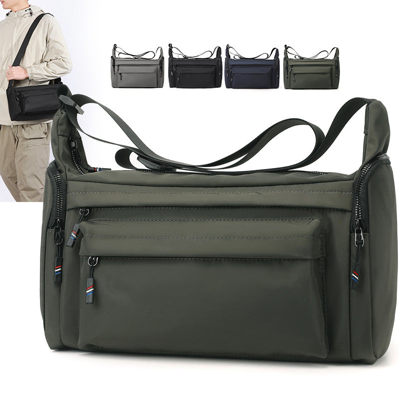 Structured Multi-Pocket Tactical Messenger Bag Kalsten