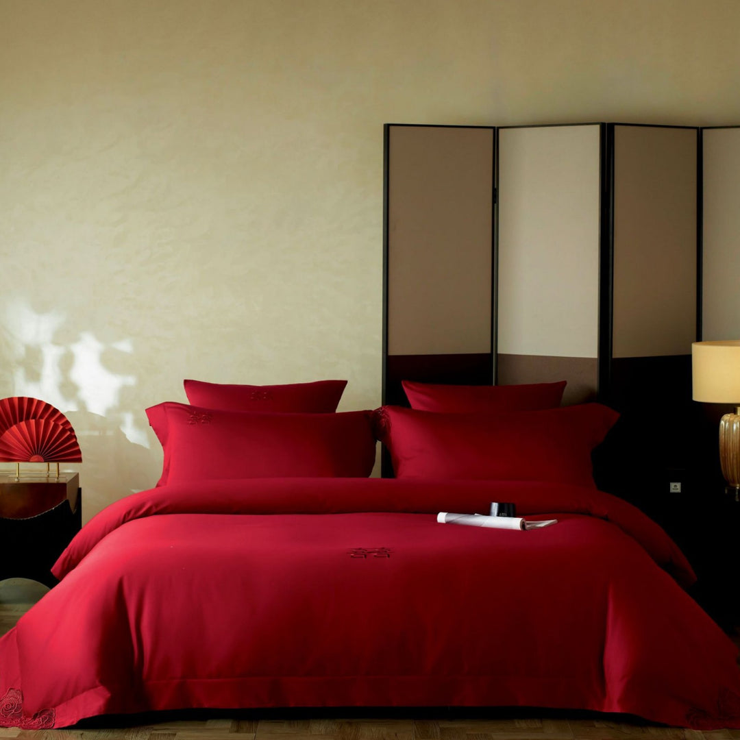Premium Cotton Satin Bedding Set