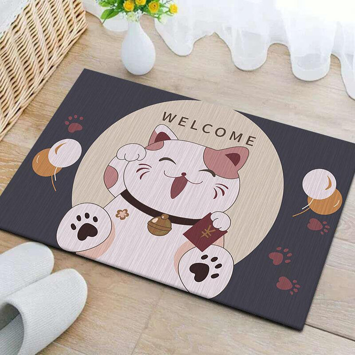 Playful Pet-Themed Bath Mat Kalsten