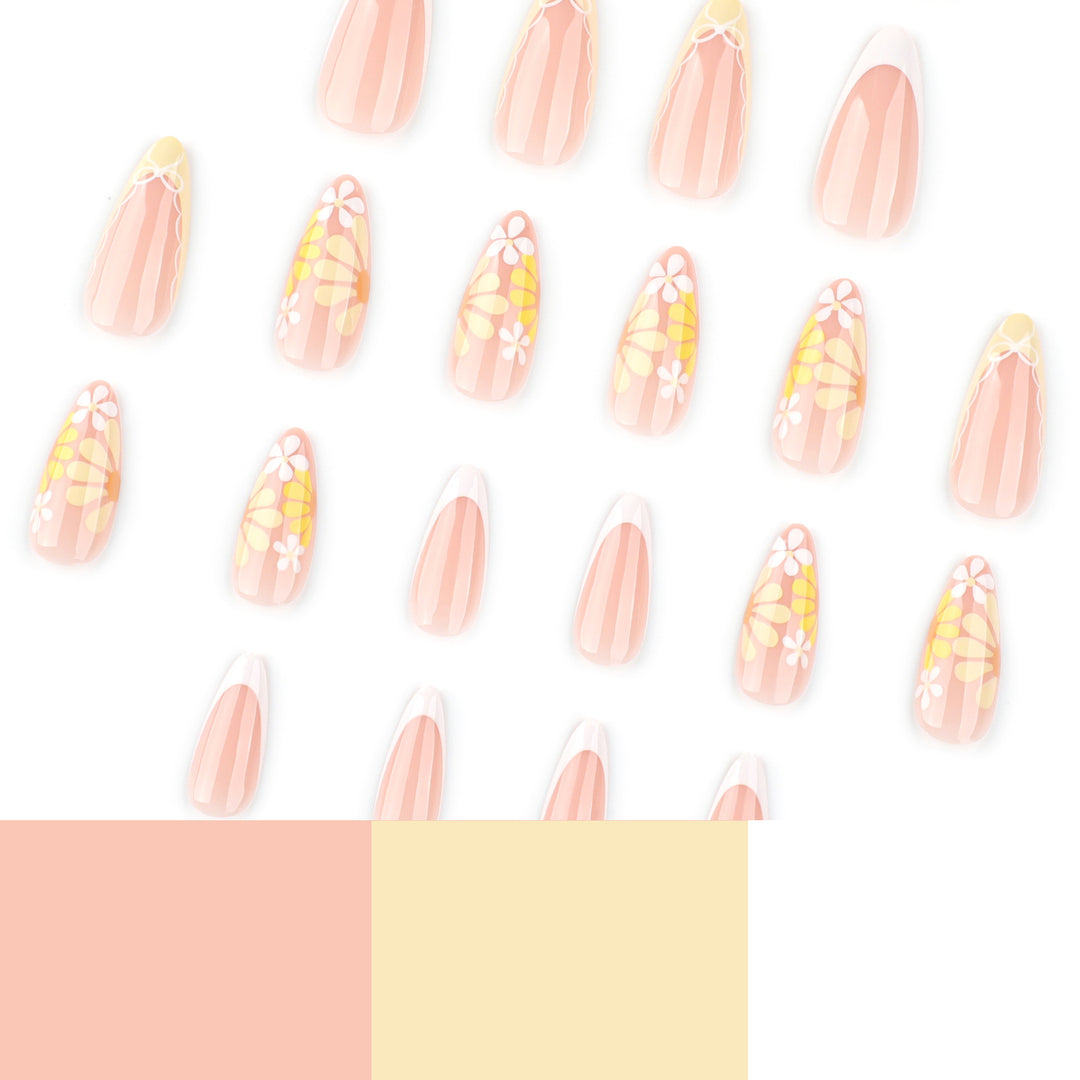 Artistic nail designs with floral accents Kalsten 1789123474