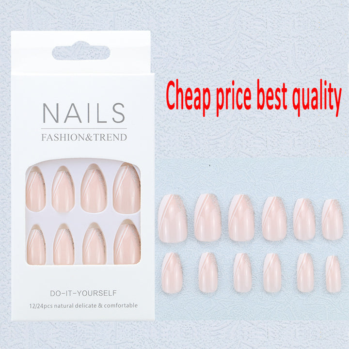 Artistic Graphic Press-On Nail Set Kalsten