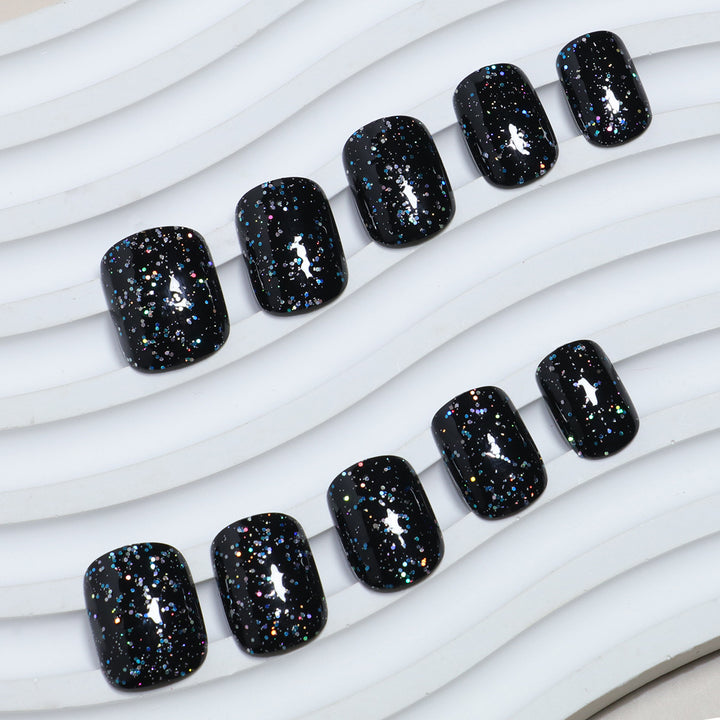 Sparkling Glitter Press-On Nails Kalsten