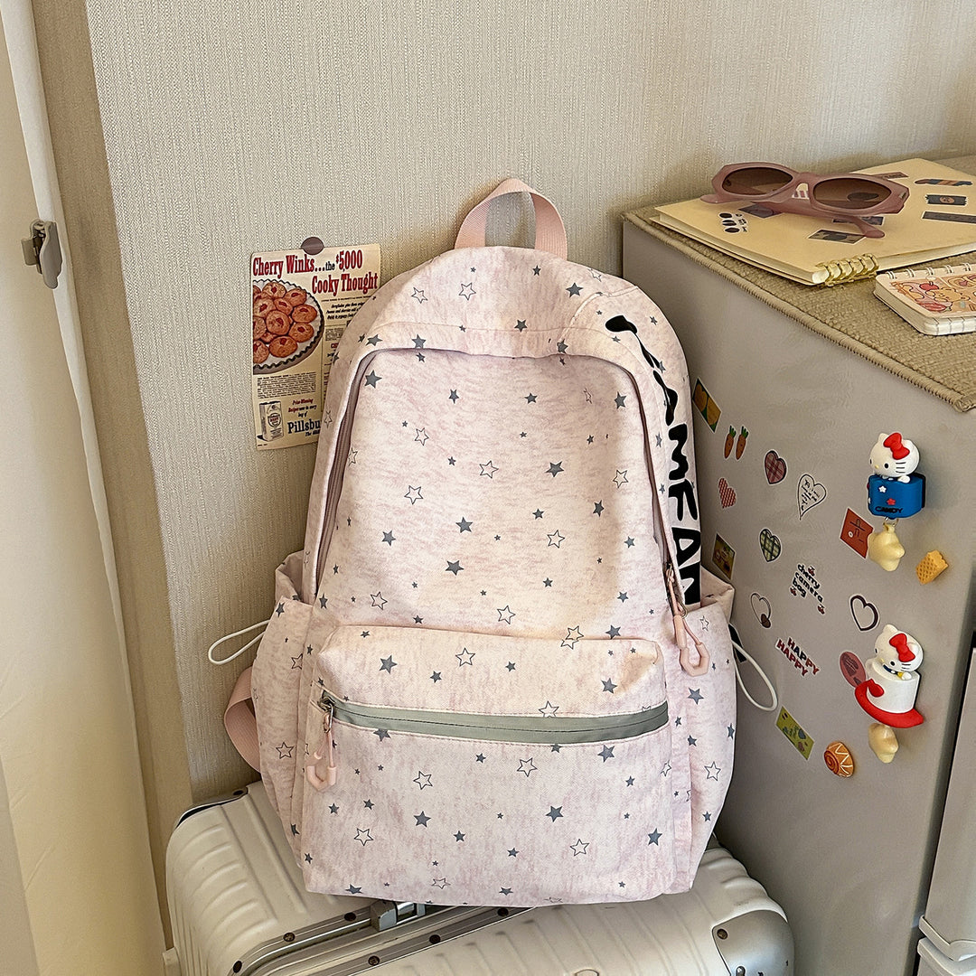Star-Patterned School Backpack Kalsten