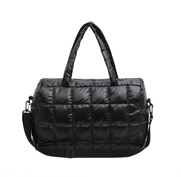 Puffer-Style Multi-Functional Travel Handbag