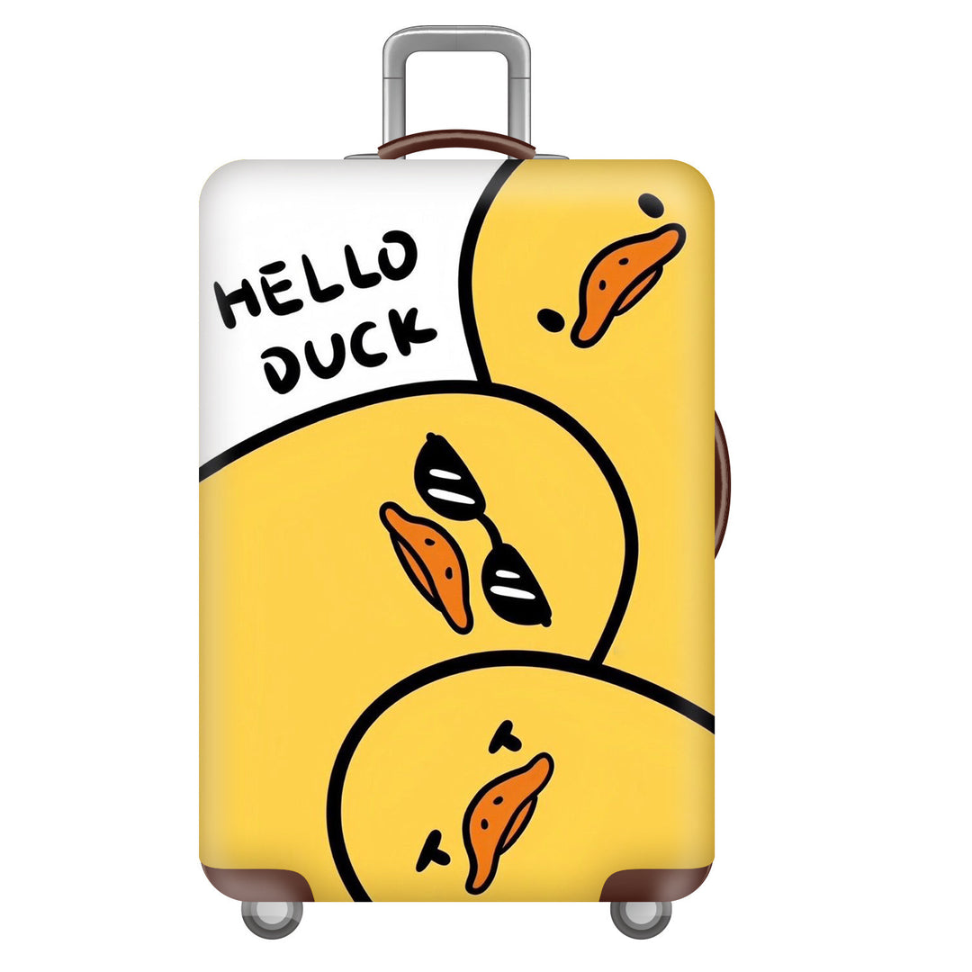 Women’s Hardshell Luggage with Creative Cartoon Design Kalsten