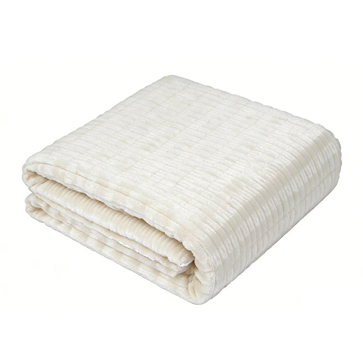 Women Cozy Structured Fleece Blanket Kalsten