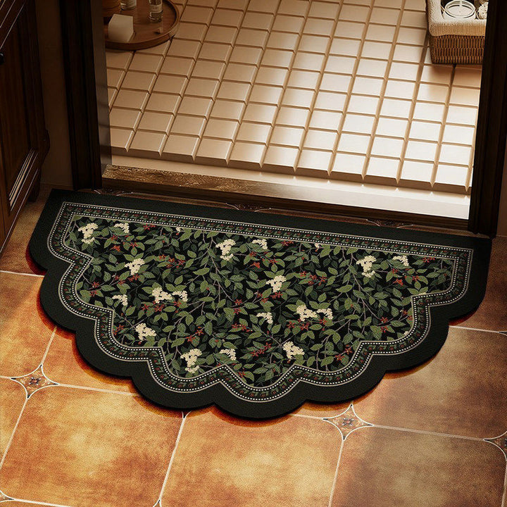 Decorative Floral Patterned Door Mat Kalsten