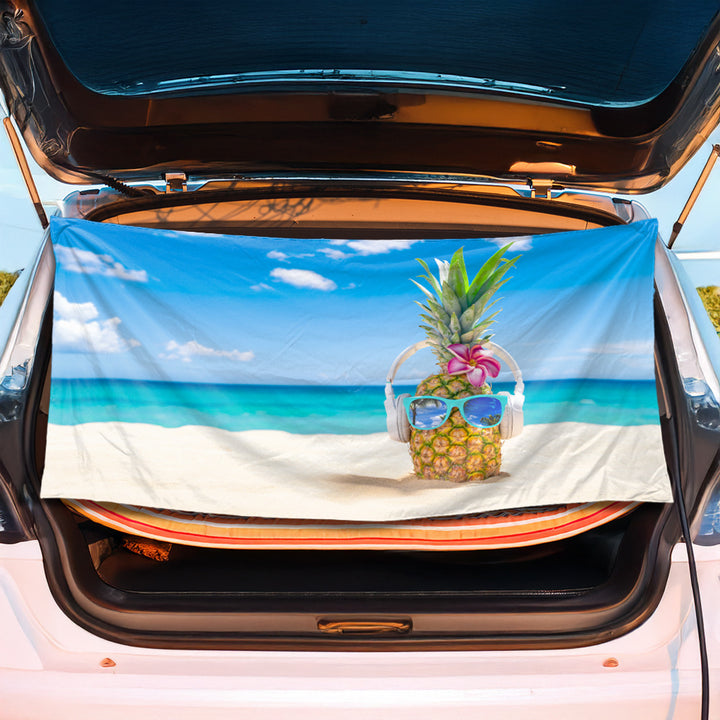 Trunk mat in creative flamingo design Kalsten