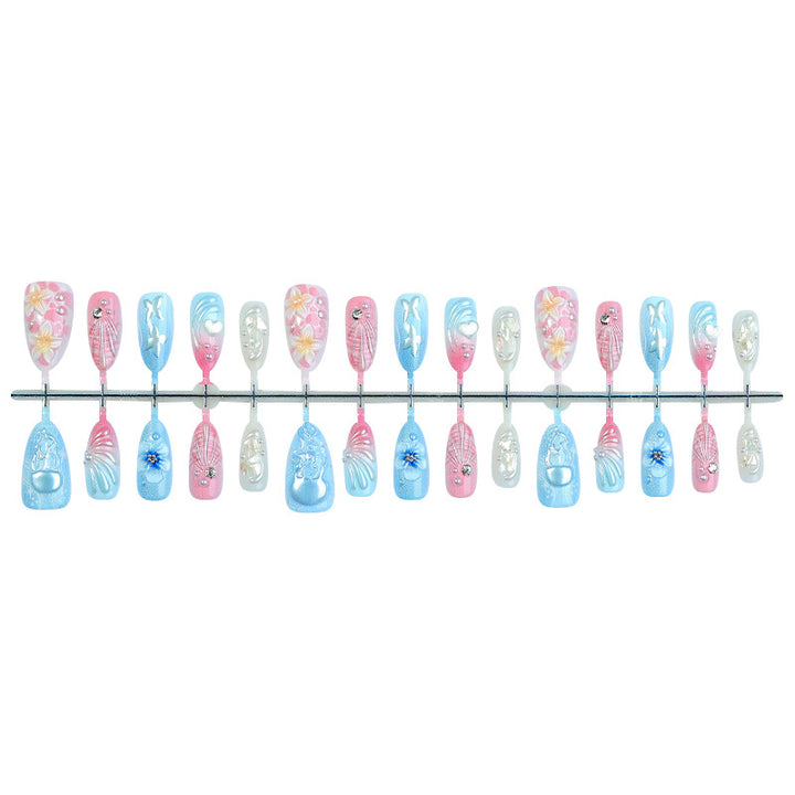 Fantasy-Themed Press-On Nail Art Collection Kalsten