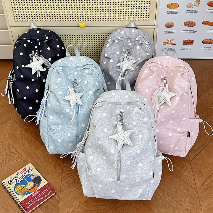 Playful Polka Dot Backpack Kalsten