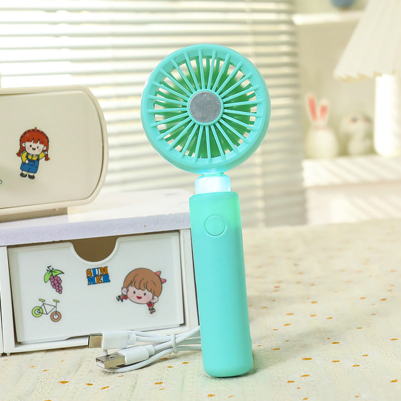 Women Portable USB Lamp Fan with Innovative Design Kalsten