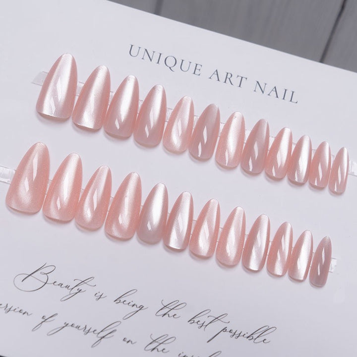 Tapered Glossy Nail Extensions