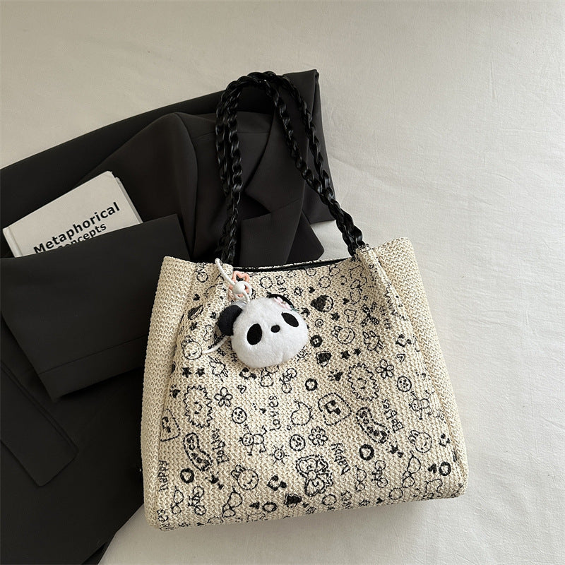 Chic Woven Tote Bag Kalsten
