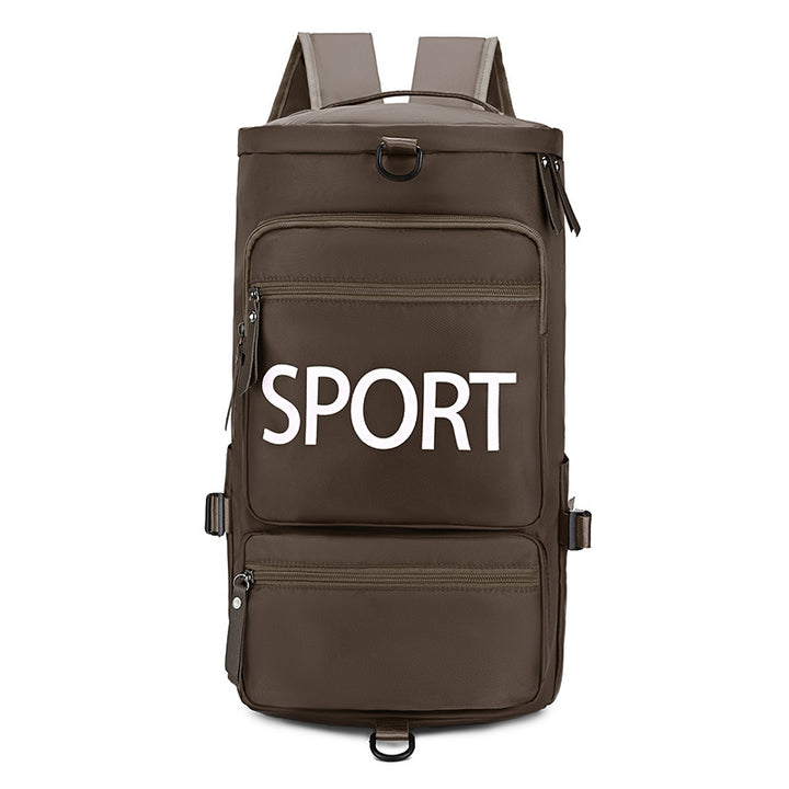 Sporty backpack with multiple compartments and reflective elements Kalsten