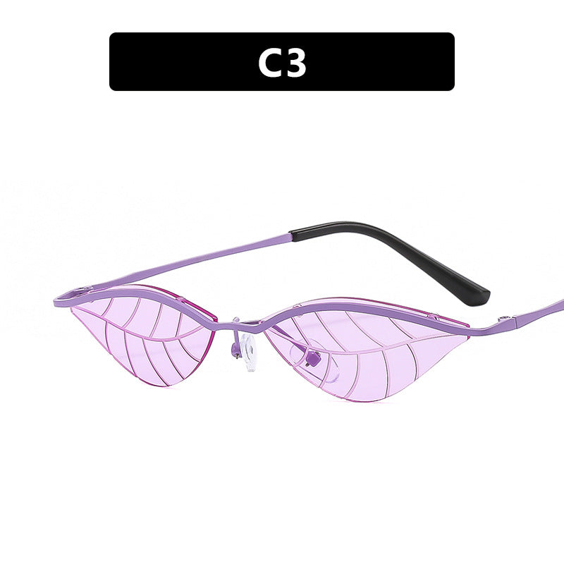 Women Cat-Eye Sunglasses with innovative leaf design Kalsten