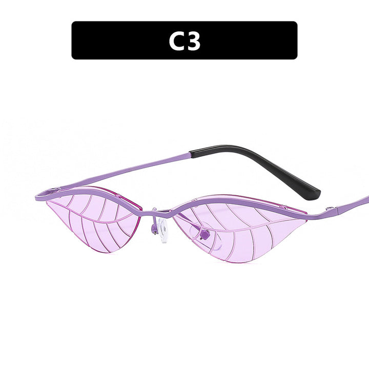 Women Cat-Eye Sunglasses with innovative leaf design Kalsten