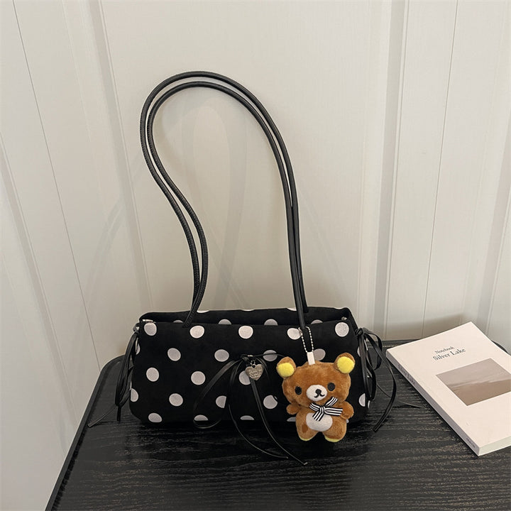 Playful Polka Dot Shoulder Bag