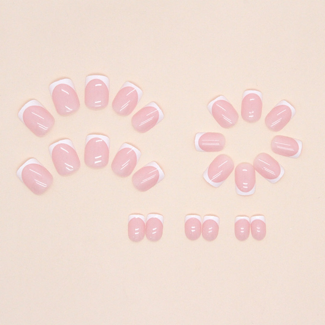 Elegant French Tip Nail Art Kalsten