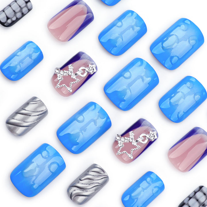 Creative nail extensions with unique 3D design Kalsten