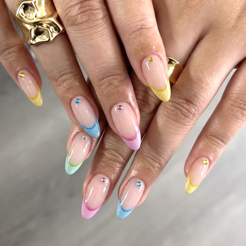 Elegant French Tip Nail Art