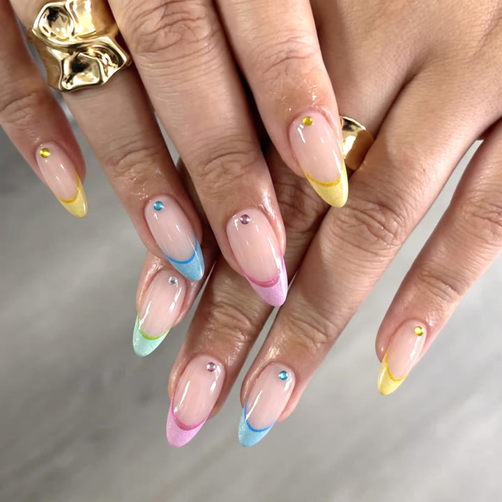 Elegant French Tip Nail Art