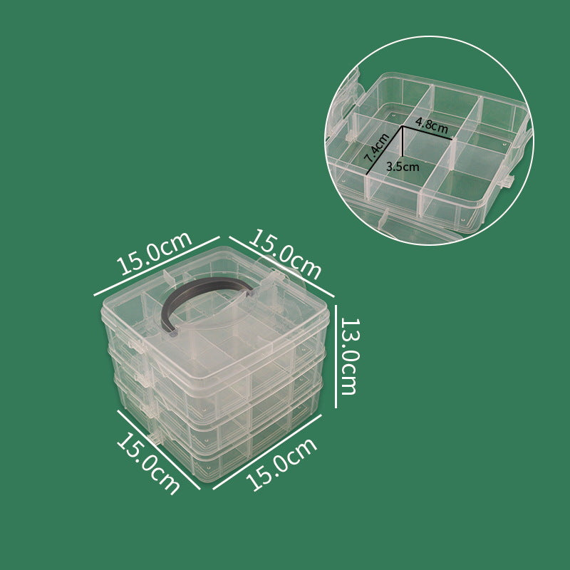 Multi-Functional Craft Storage Organizer Box Kalsten