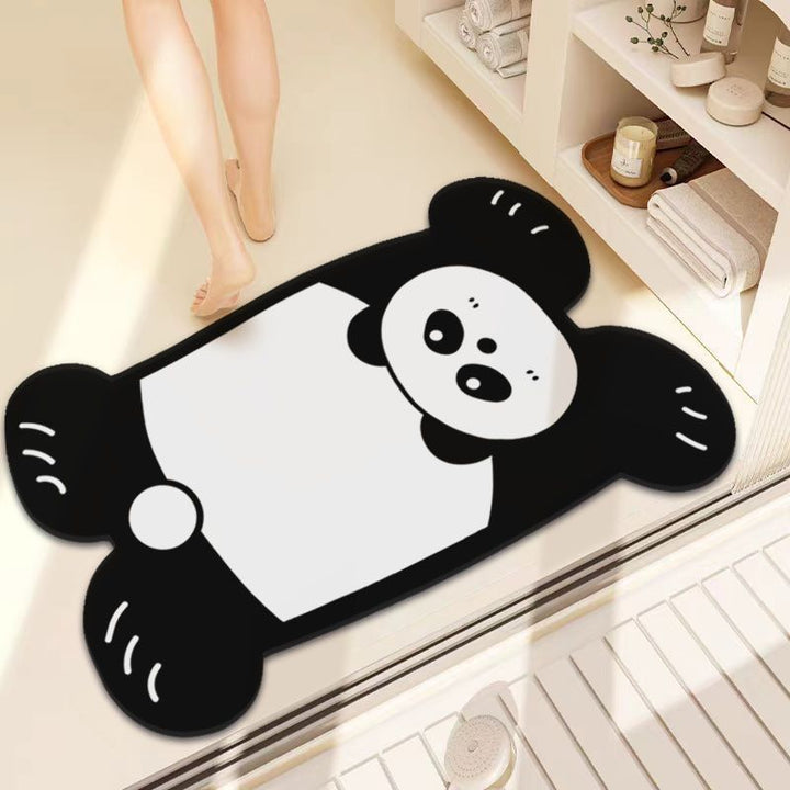 Playful Lion-Themed Bath Mat Kalsten