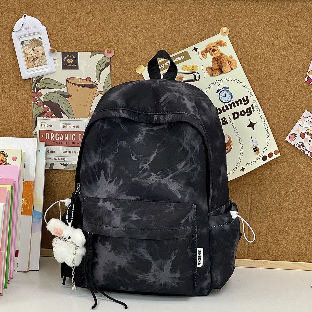 Trendy Tie-Dye Patterned Backpack Kalsten