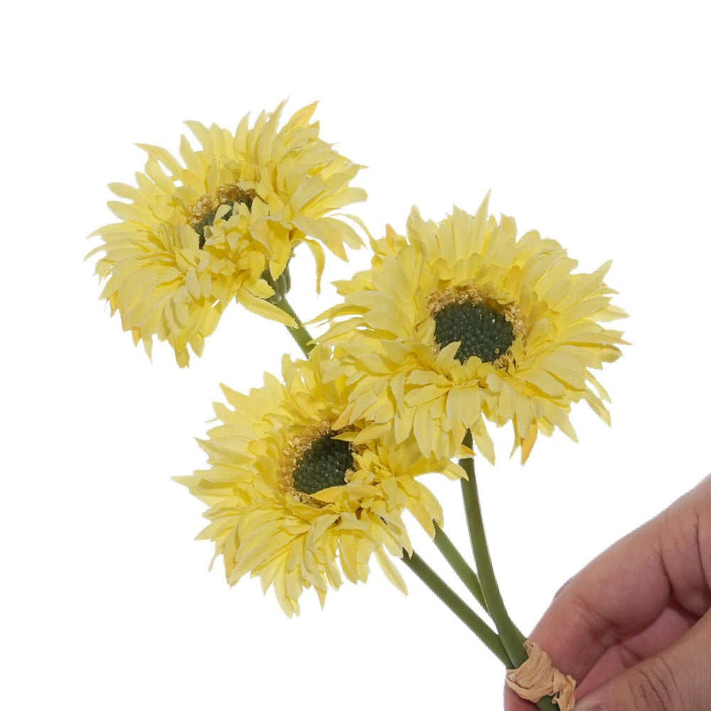 Lifelike Gerbera Daisy Stem